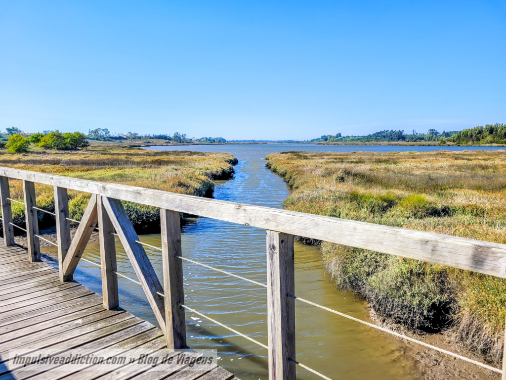 Passadiços da Quinta do Ega no Rio Boco