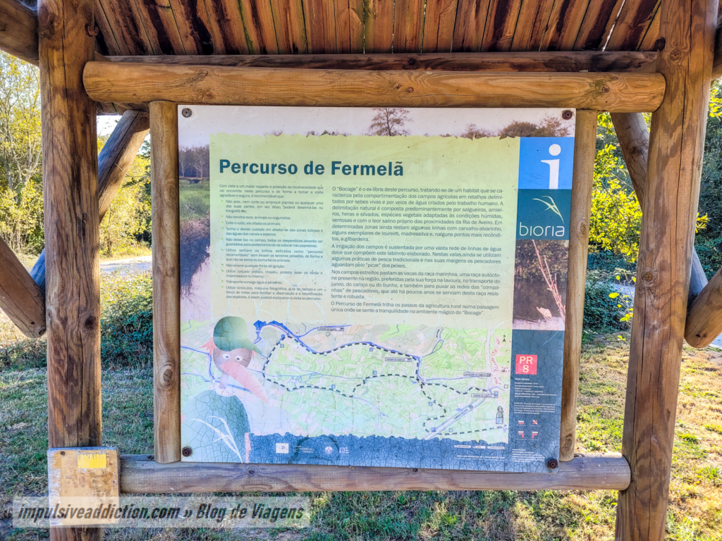 Percurso de Fermelã - painel informativo