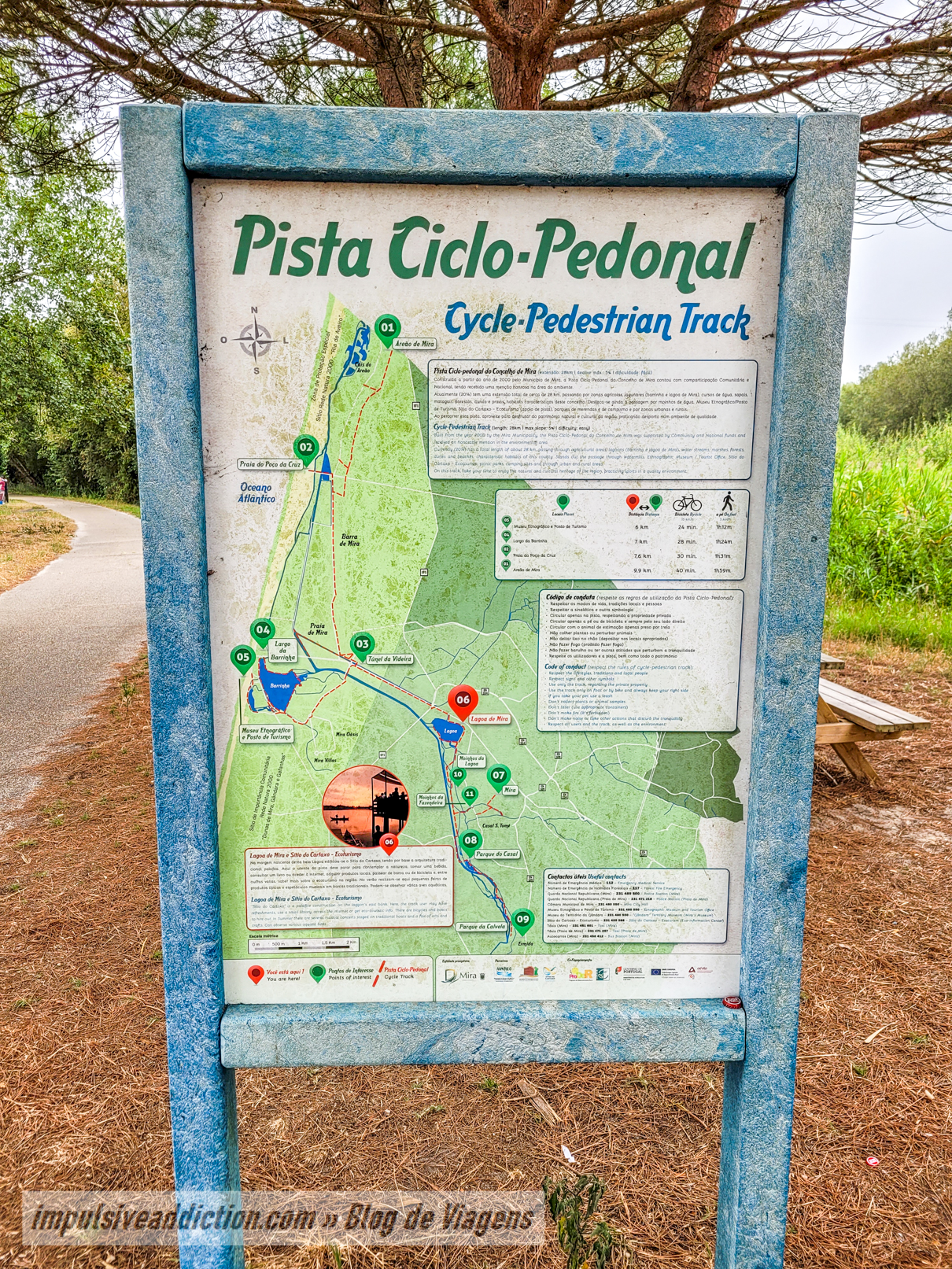 Mira cycle-pedestrian path