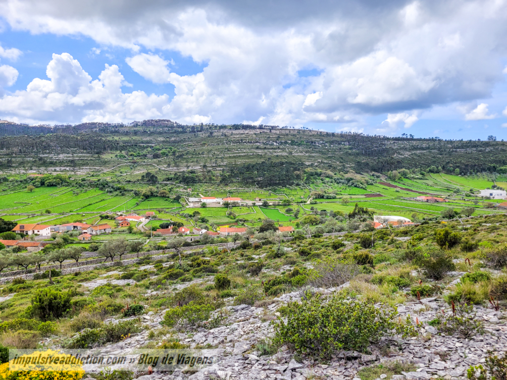 Paisagem no topo da Fórnea de Porto de Mós