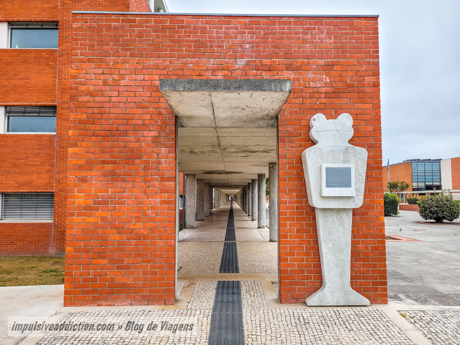 Main Avenue of the University of Aveiro