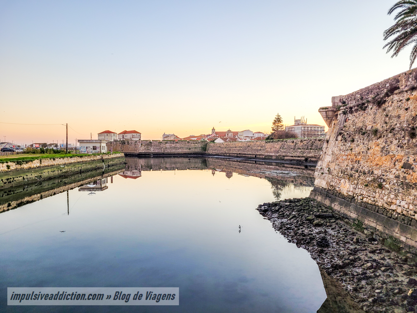 Walls of Peniche Fortress