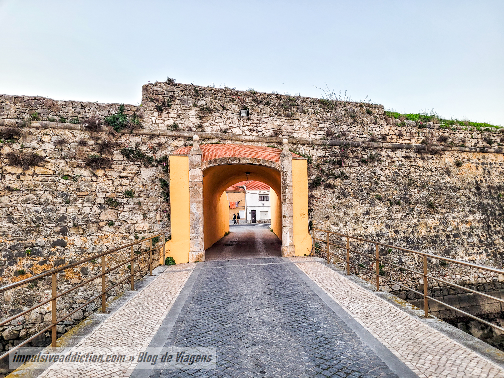 Walls of Peniche Fortress