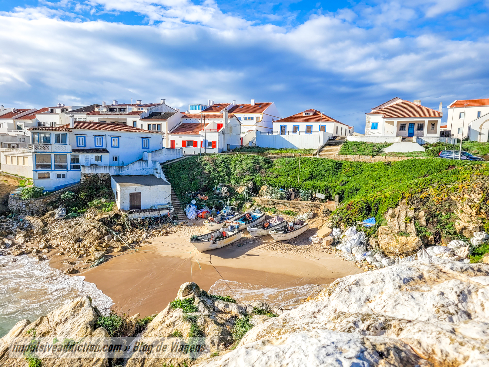 Boats Beach in Baleal
