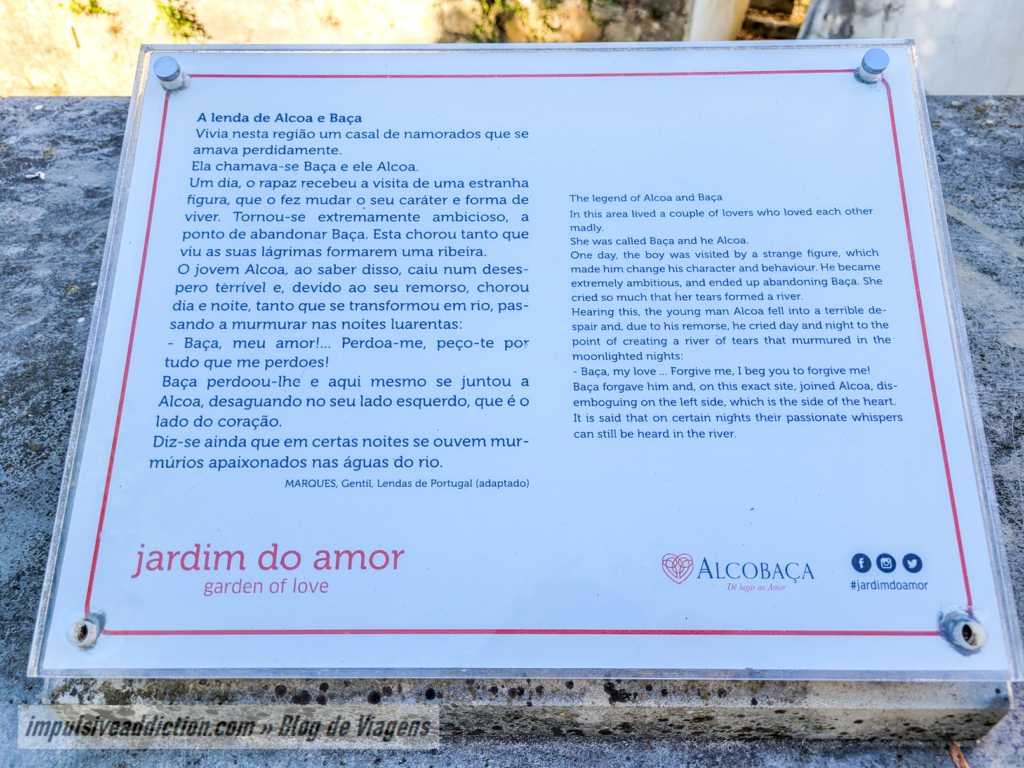 Lenda dos rios Alcôa e Baça