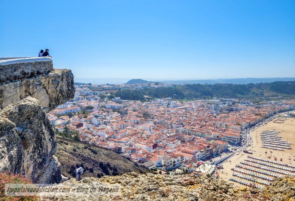 Miradouro do Suberco, no Sítio da Nazaré