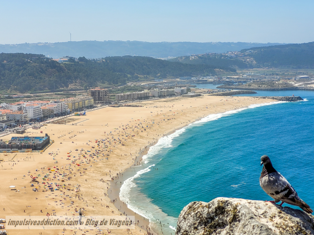 Miradouro do Suberco, no Sítio da Nazaré