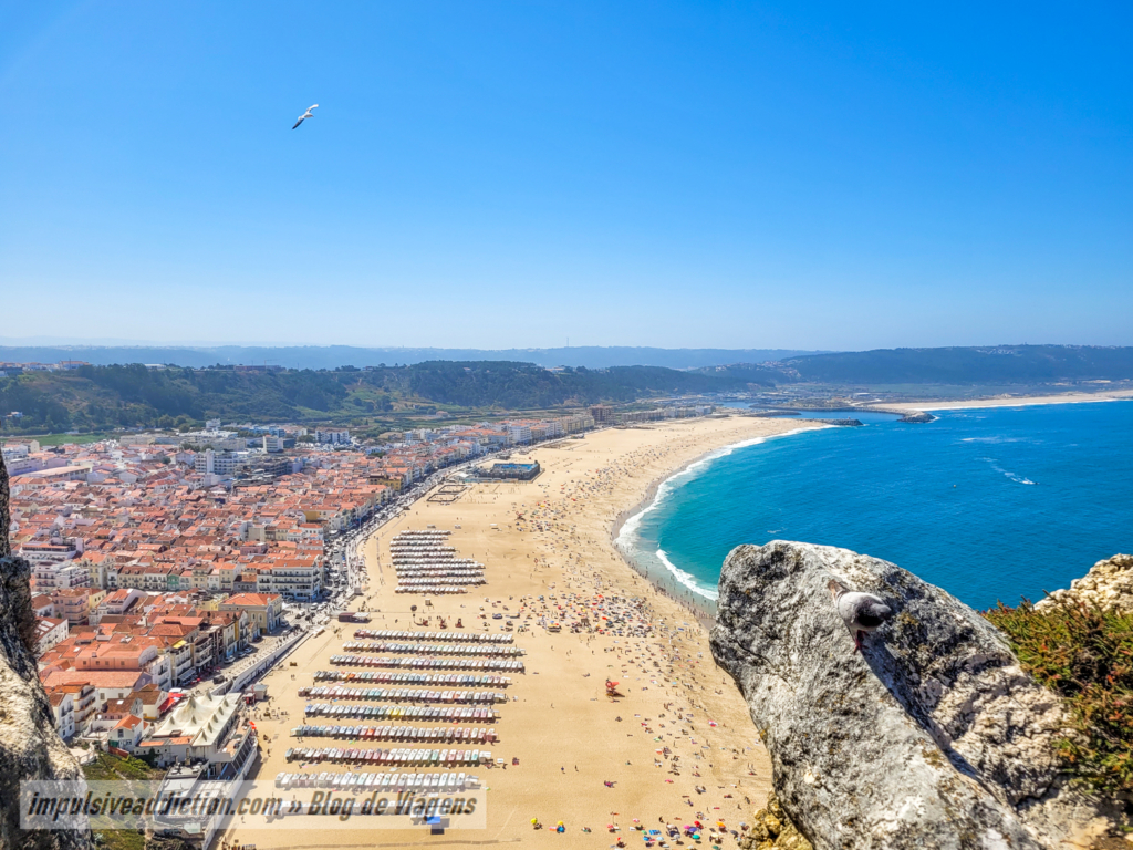Miradouro do Suberco, no Sítio da Nazaré