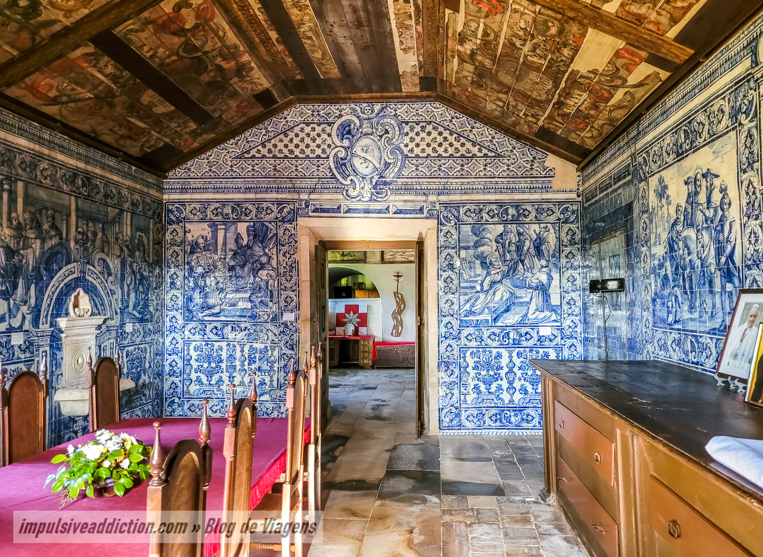 Sacristia do Mosteiro de Santa Maria de Coz