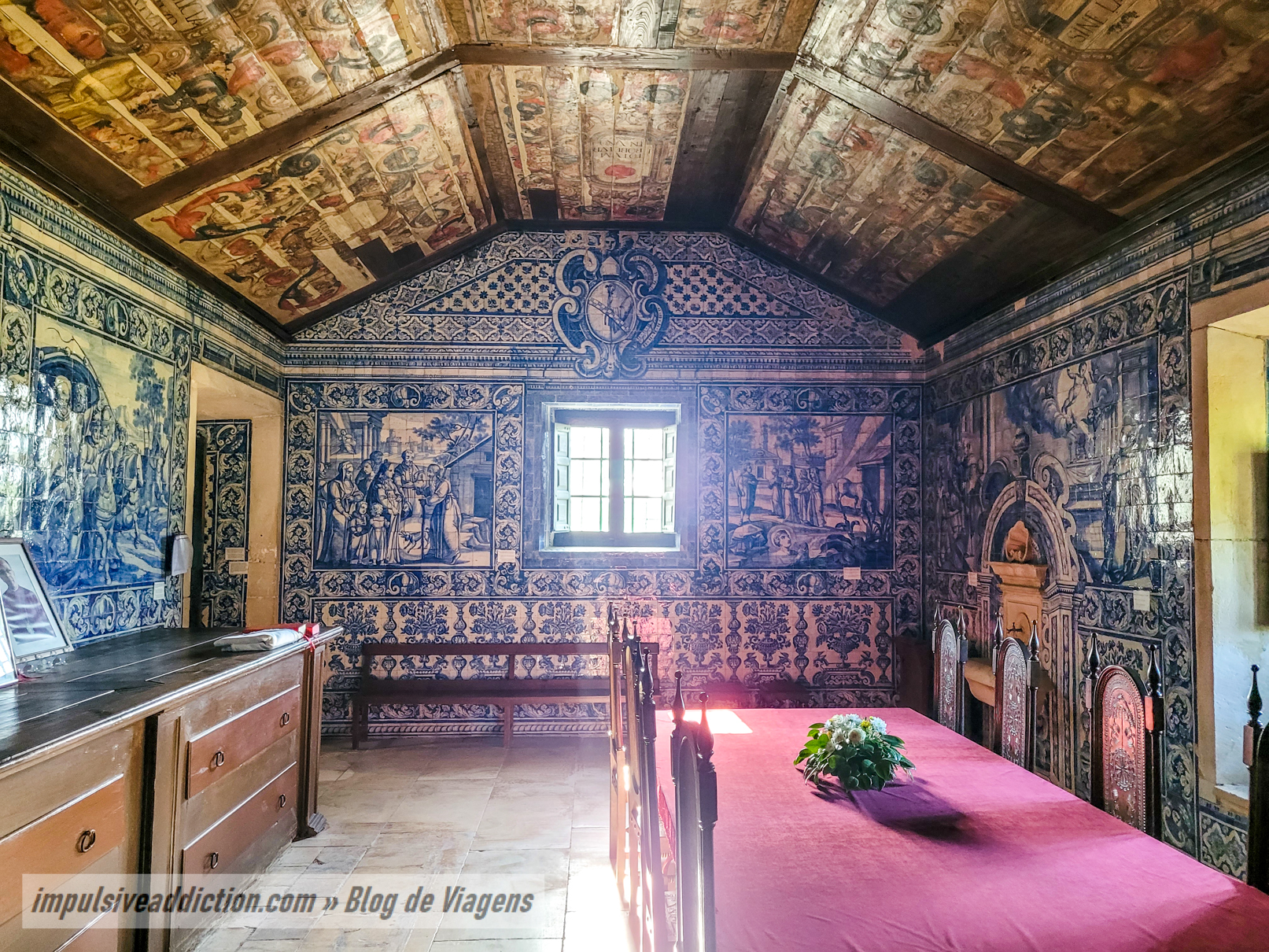 Sacristia do Mosteiro de Santa Maria de Coz