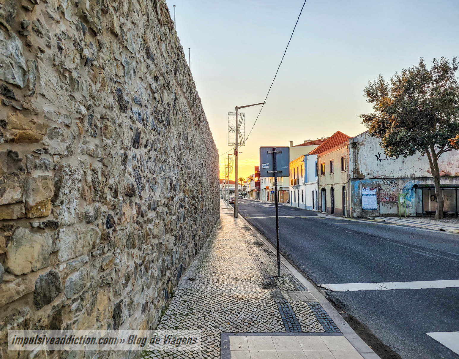 Walls of Peniche Fortress