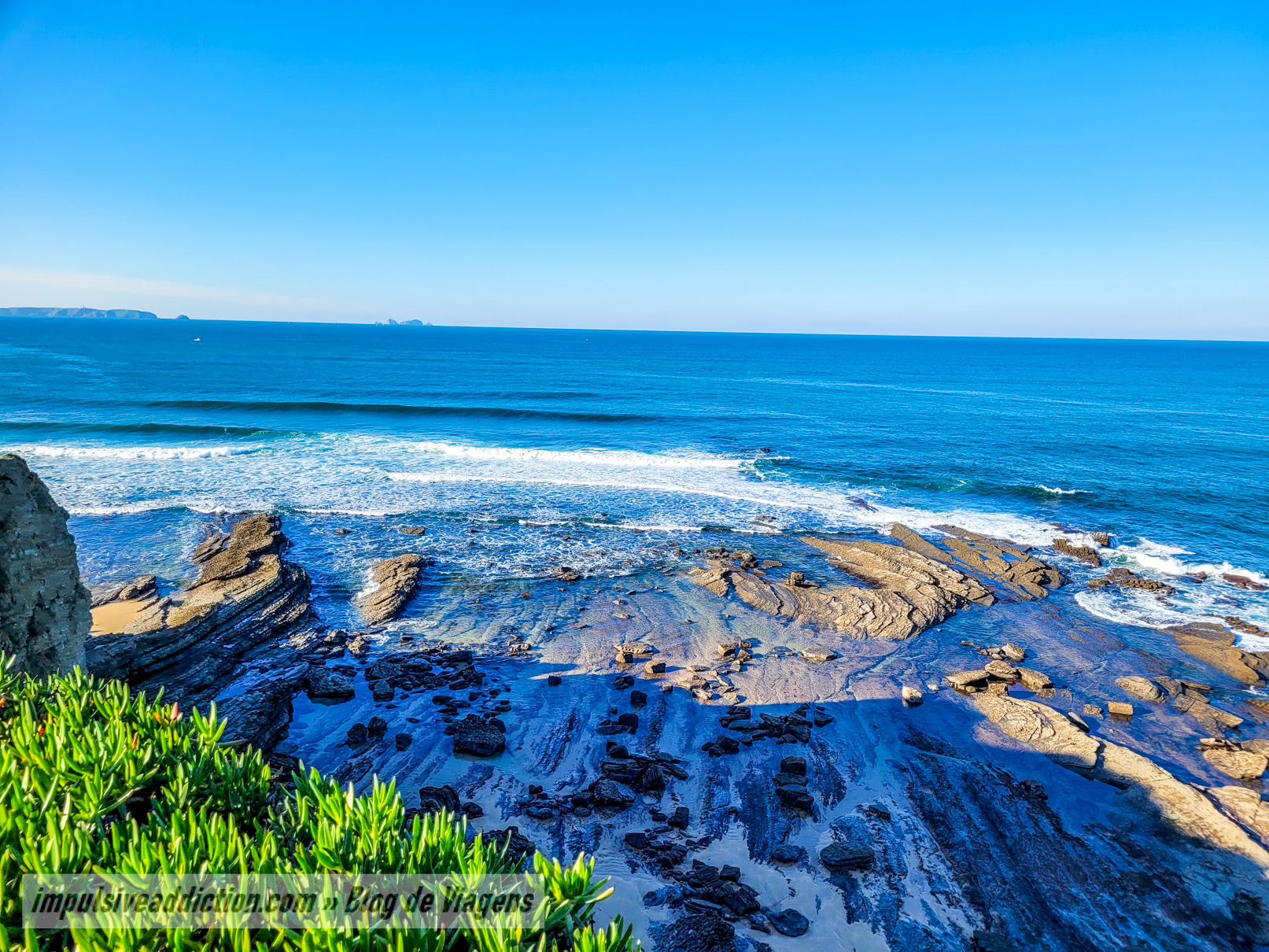 Sea views along the way