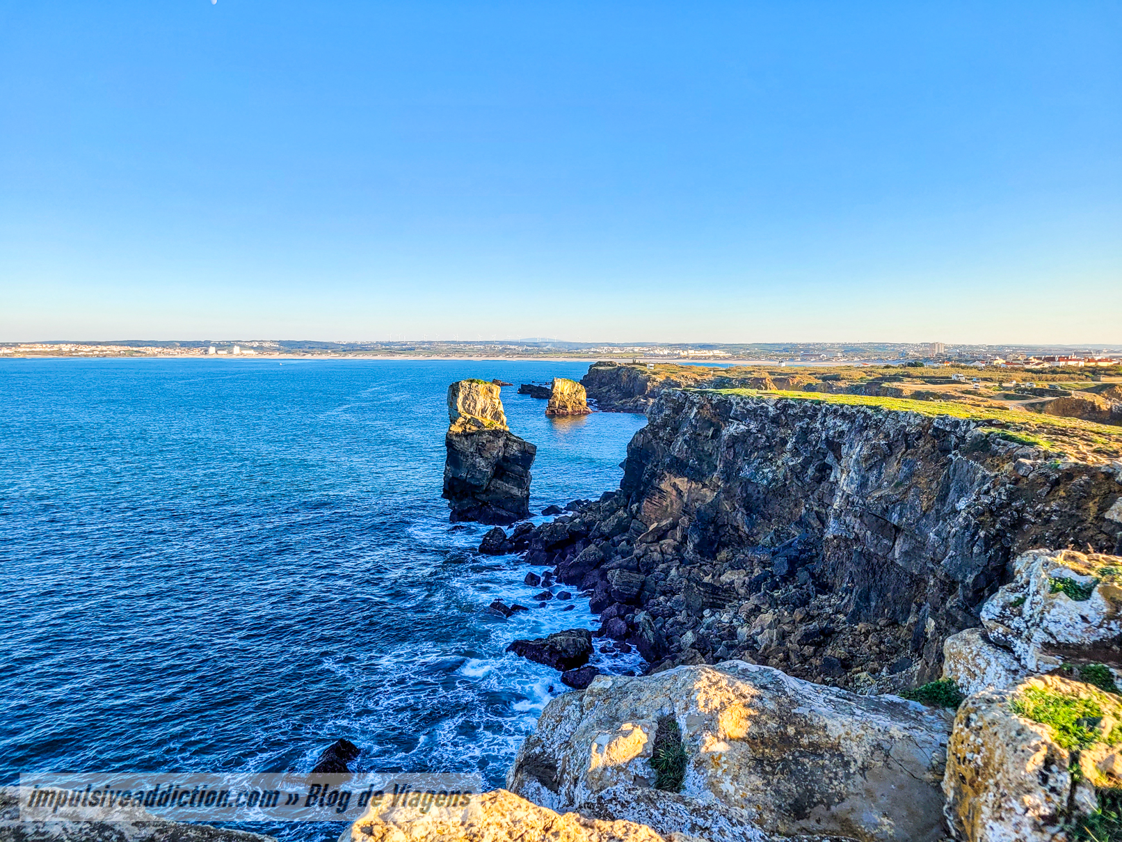 Papoa de Peniche landscape