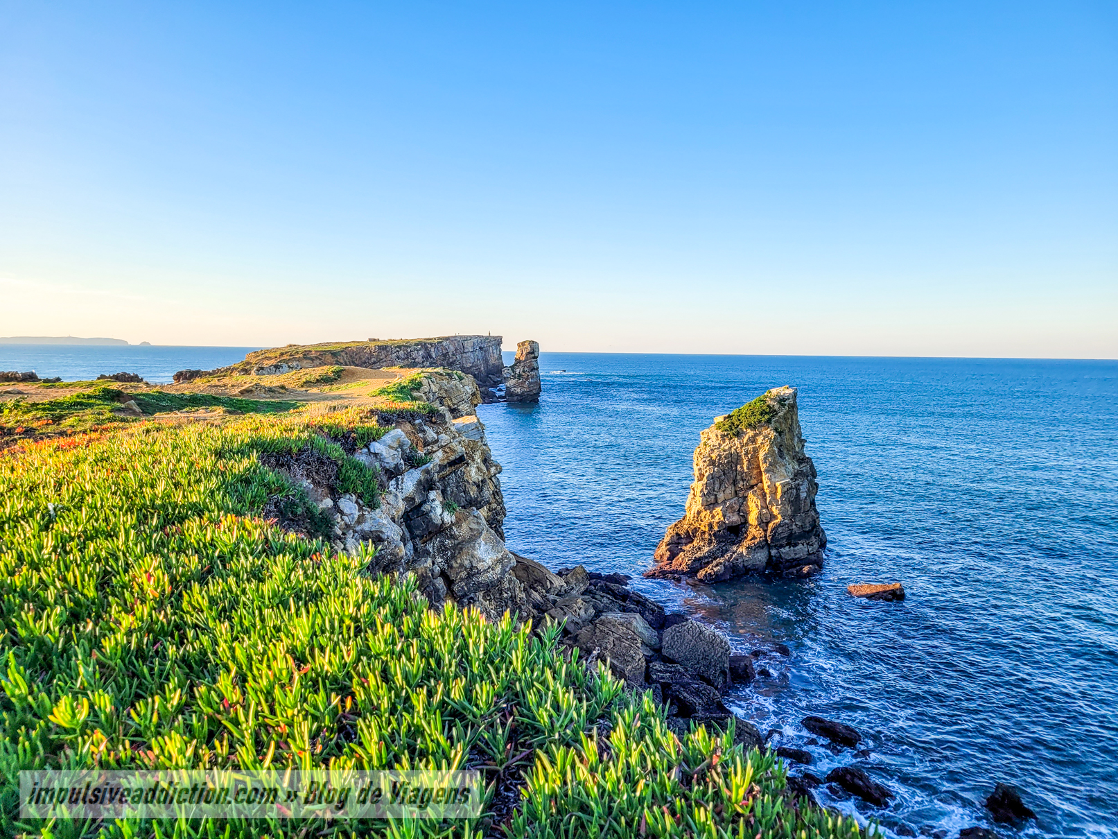 Viewpoint of Limbo do Leste in Papoa de Peniche