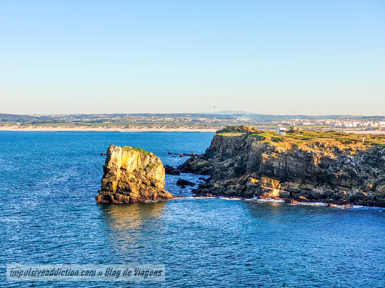 Papoa de Peniche landscape