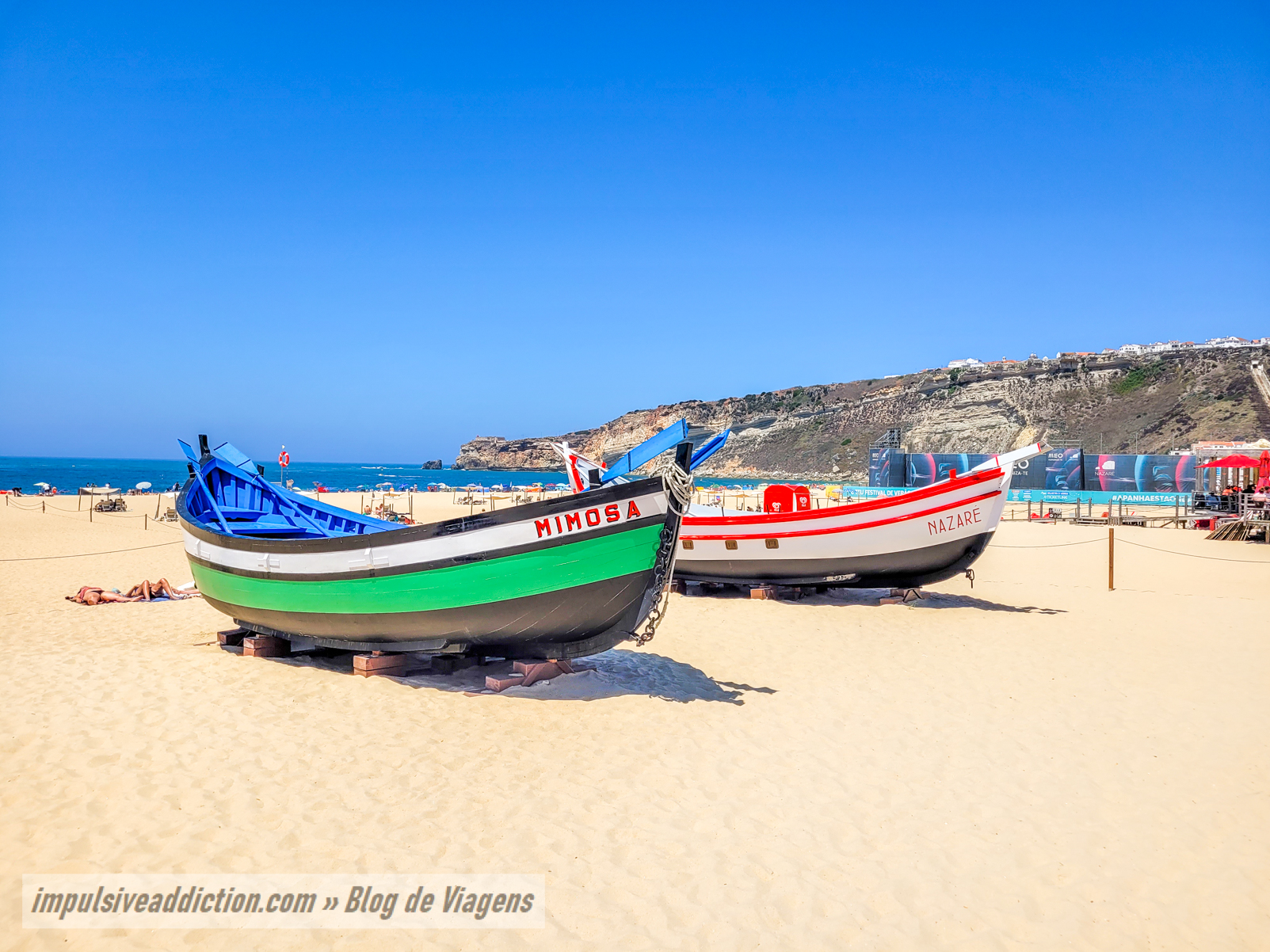Life Boats in the beach of Nazaré