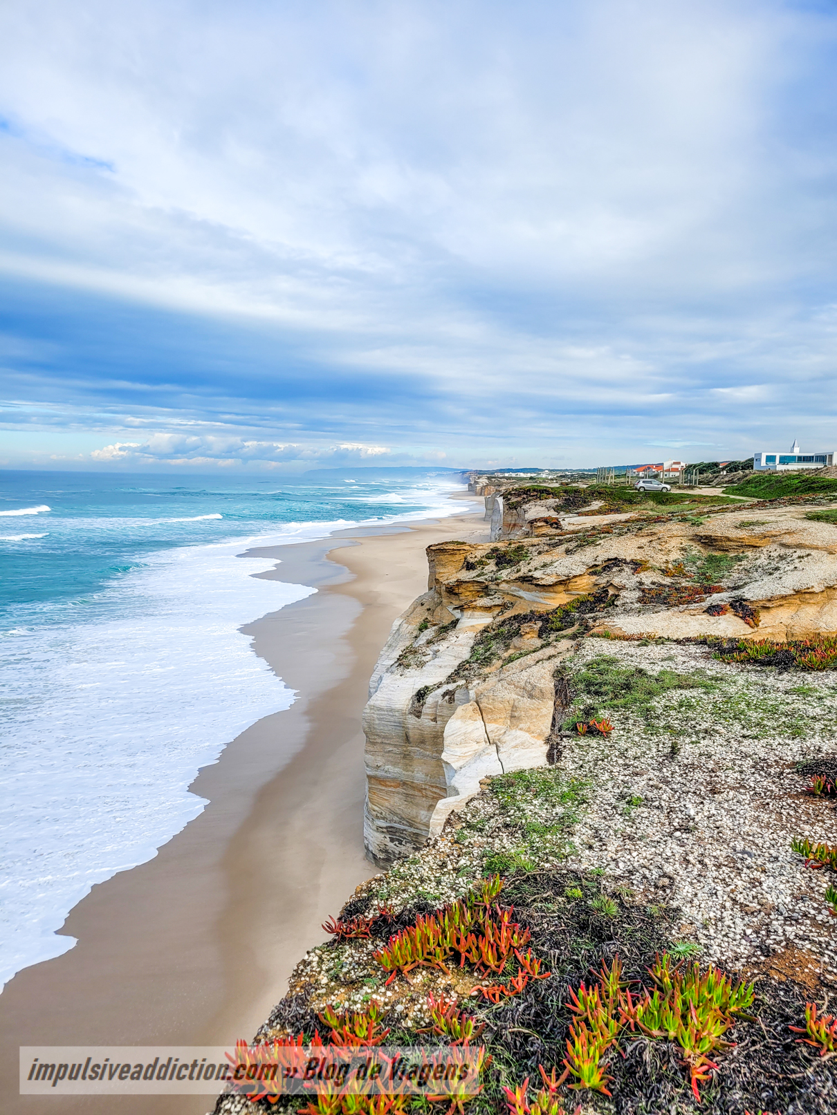 Cliffs north of Pico da Mota Beach