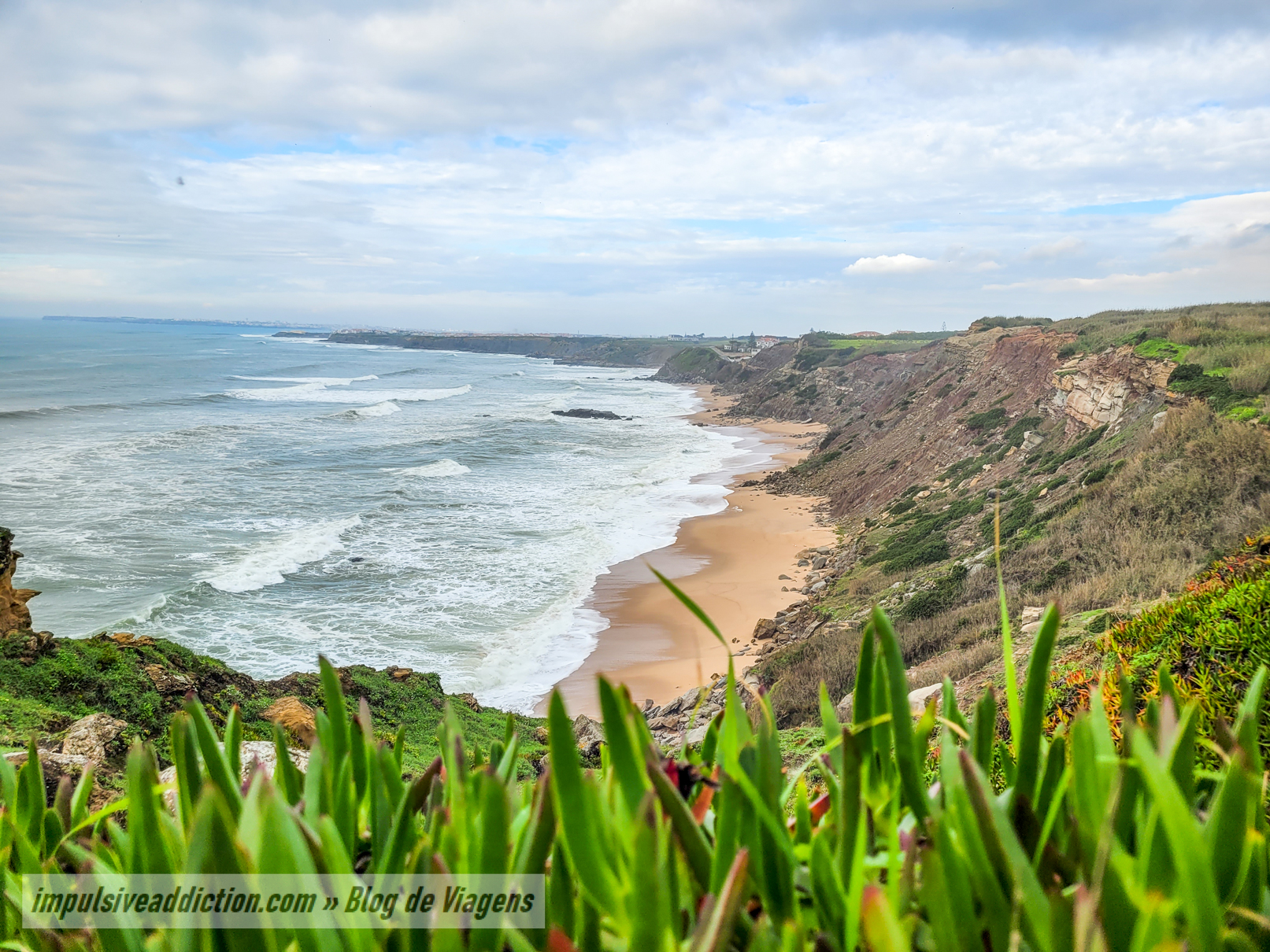 Frades Beach in Peniche