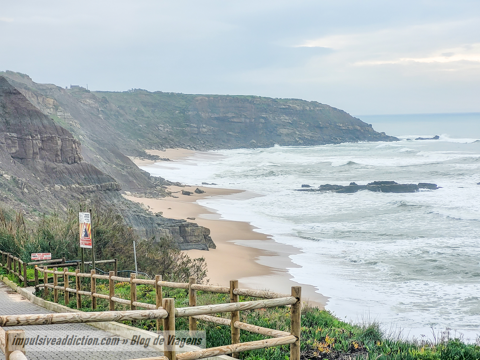 Frades Beach in Peniche