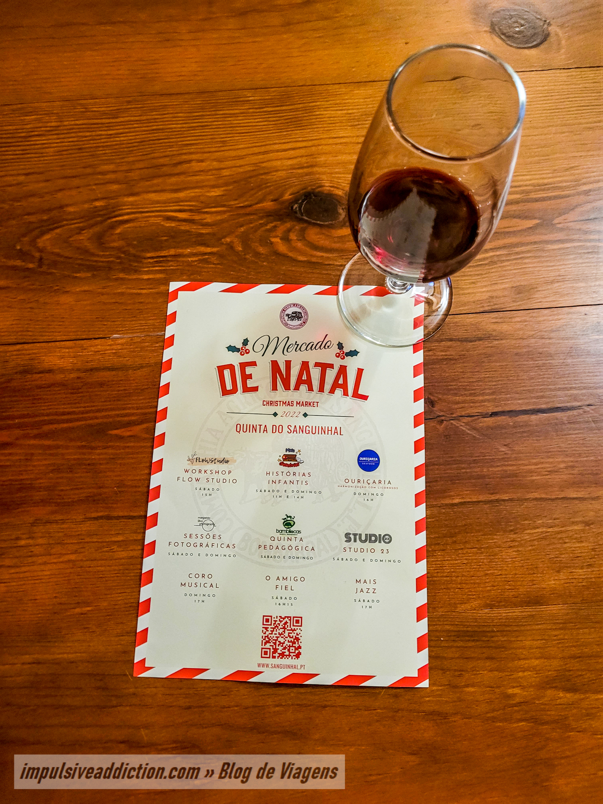 Quinta do Sanguinhal durante o Mercado do Natal