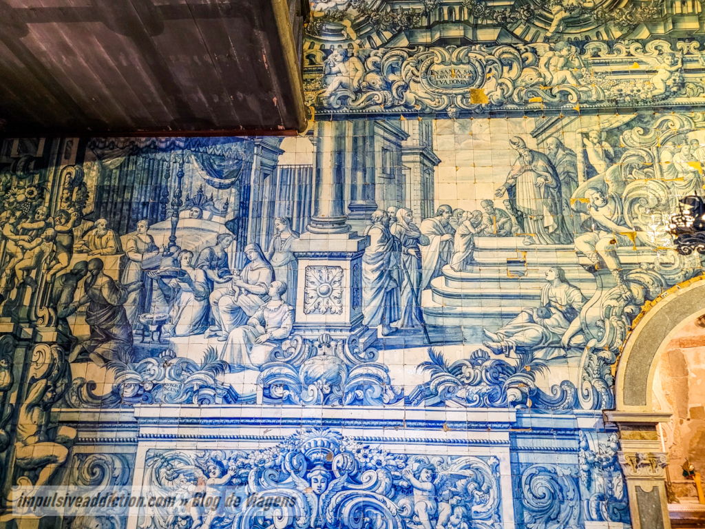 Tiles of the Sanctuary of Nossa Senhora dos Remédios