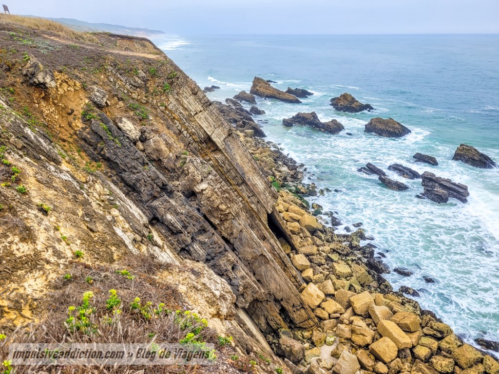 Formações Rochosas da Praia de São Pedro de Moel