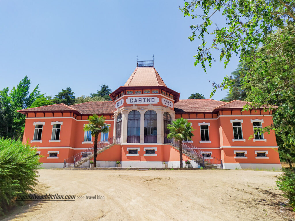 Antigo Casino no Parque Termal de Pedras Salgadas | Roteiro Estrada Nacional 2