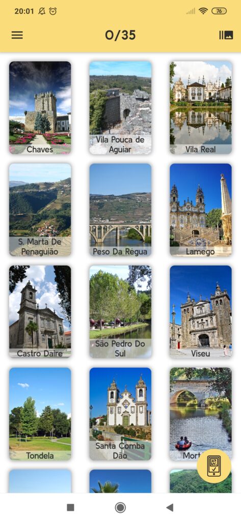 App for your mobile | N2 Portugal Road trip