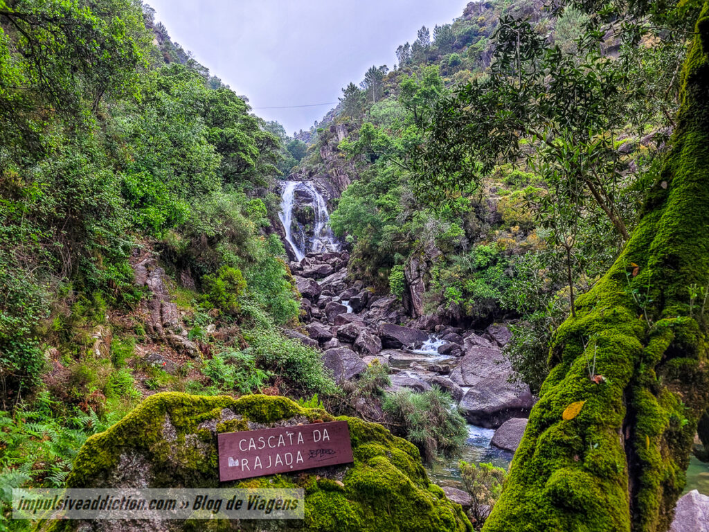 Rajada Waterfall in Peneda Gerês National Park