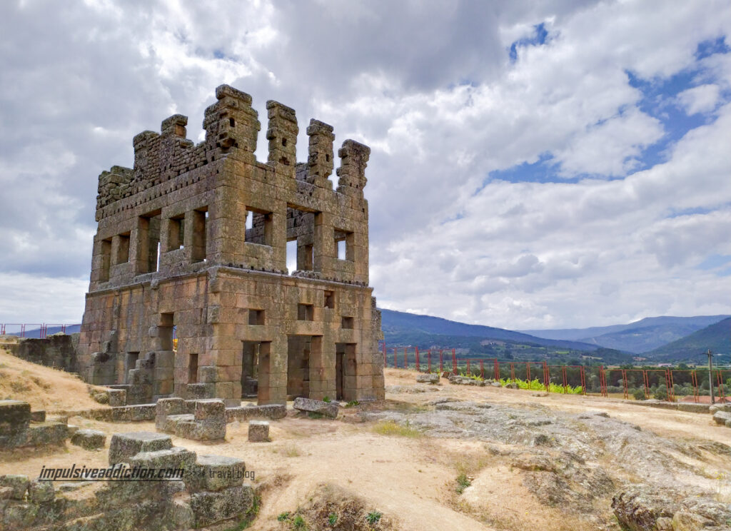 Ruínas de Centum Cellas próximo de Belmonte