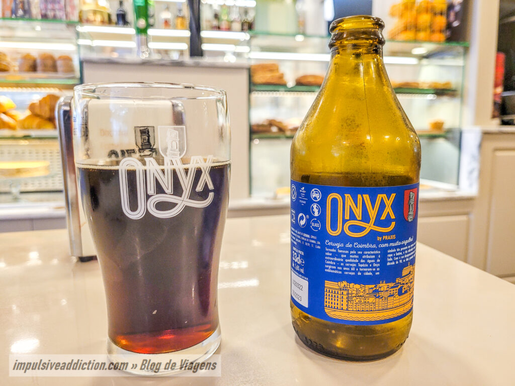 Cerveja Onyx de Coimbra!