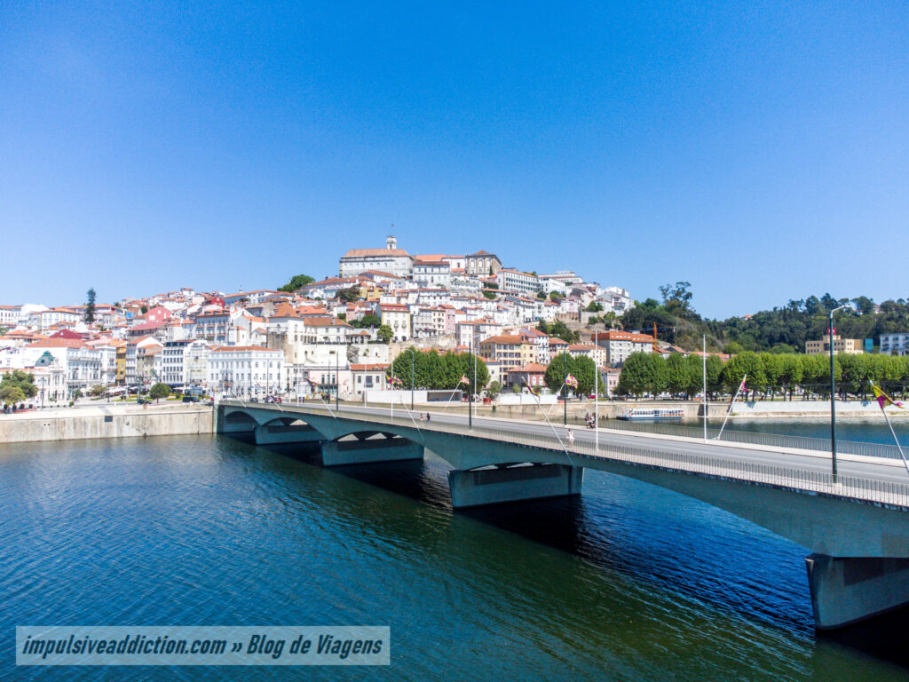 Santa Clara Bridge and Coimbra City