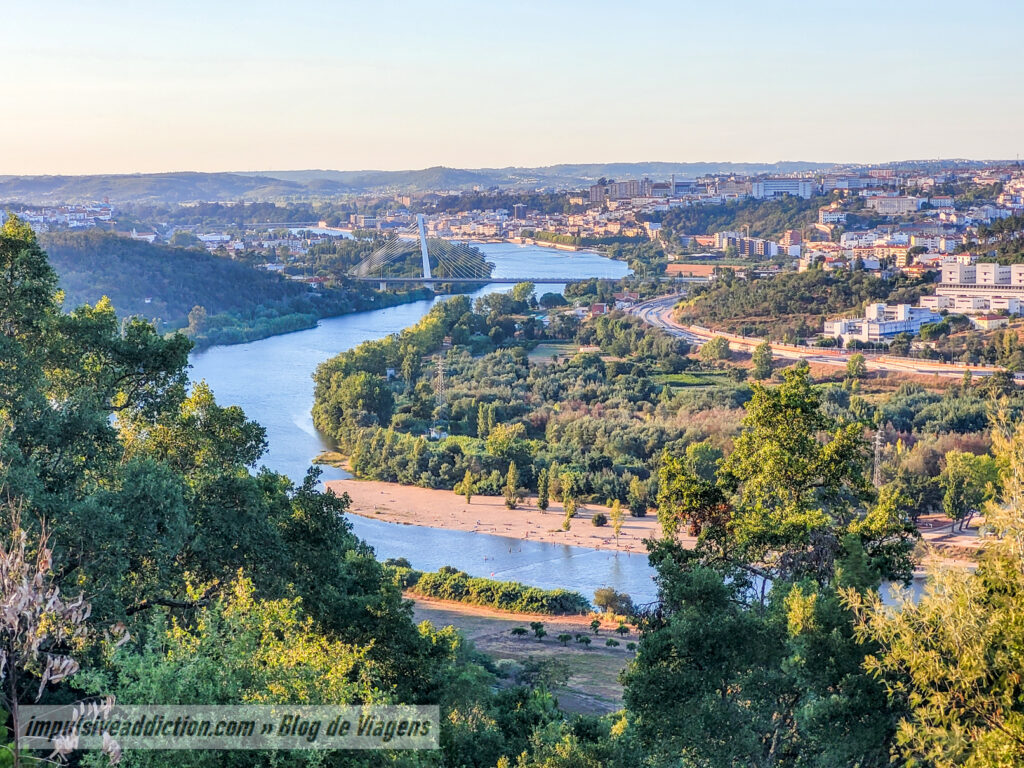 River Beach of Rebolim from a viewpoint