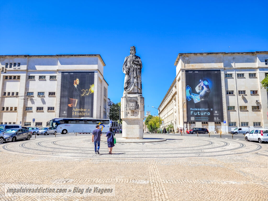 Monument to King D. Dinis - University of Coimbra