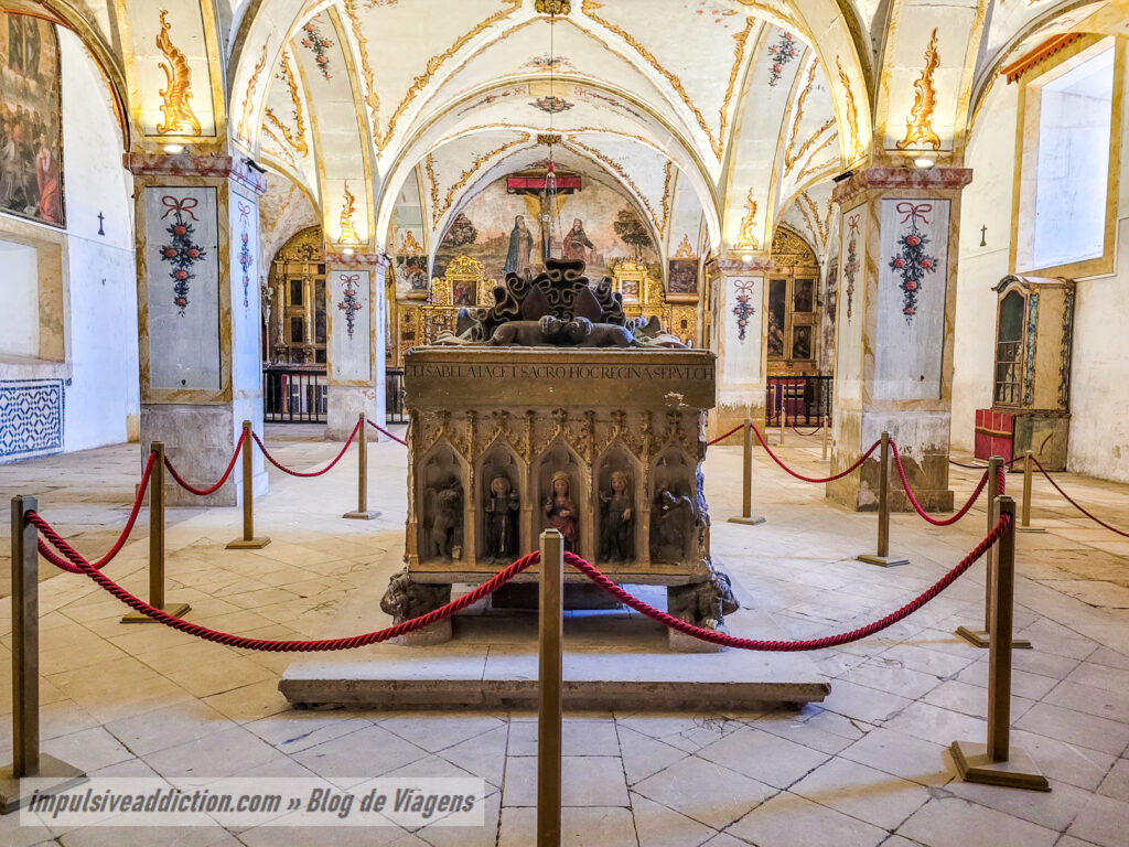 The old Tomb of Queen Santa Isabel