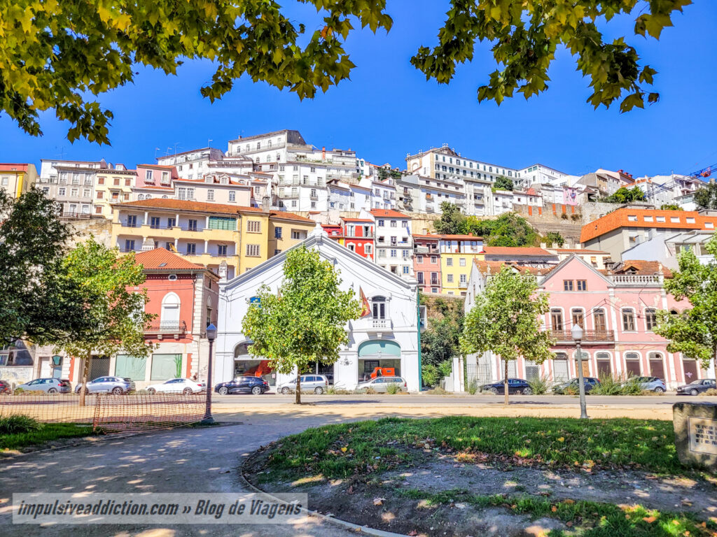 Coimbra observada a partir do Parque da Cidade