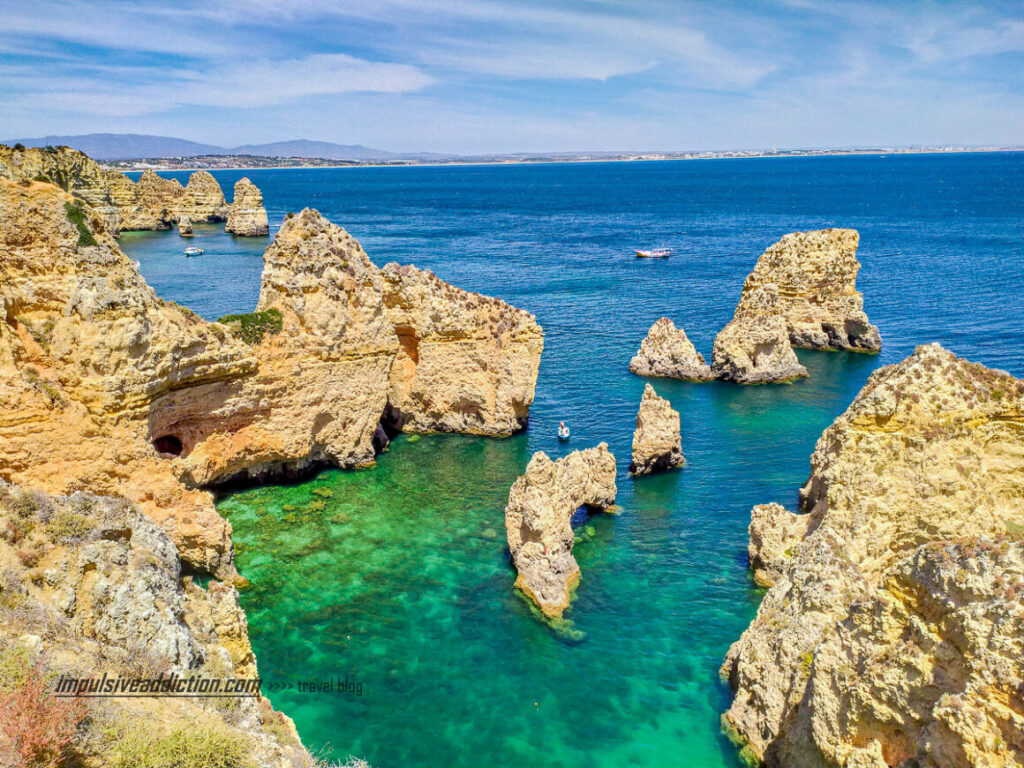 Ponta da Piedade em Lagos, no Algarve