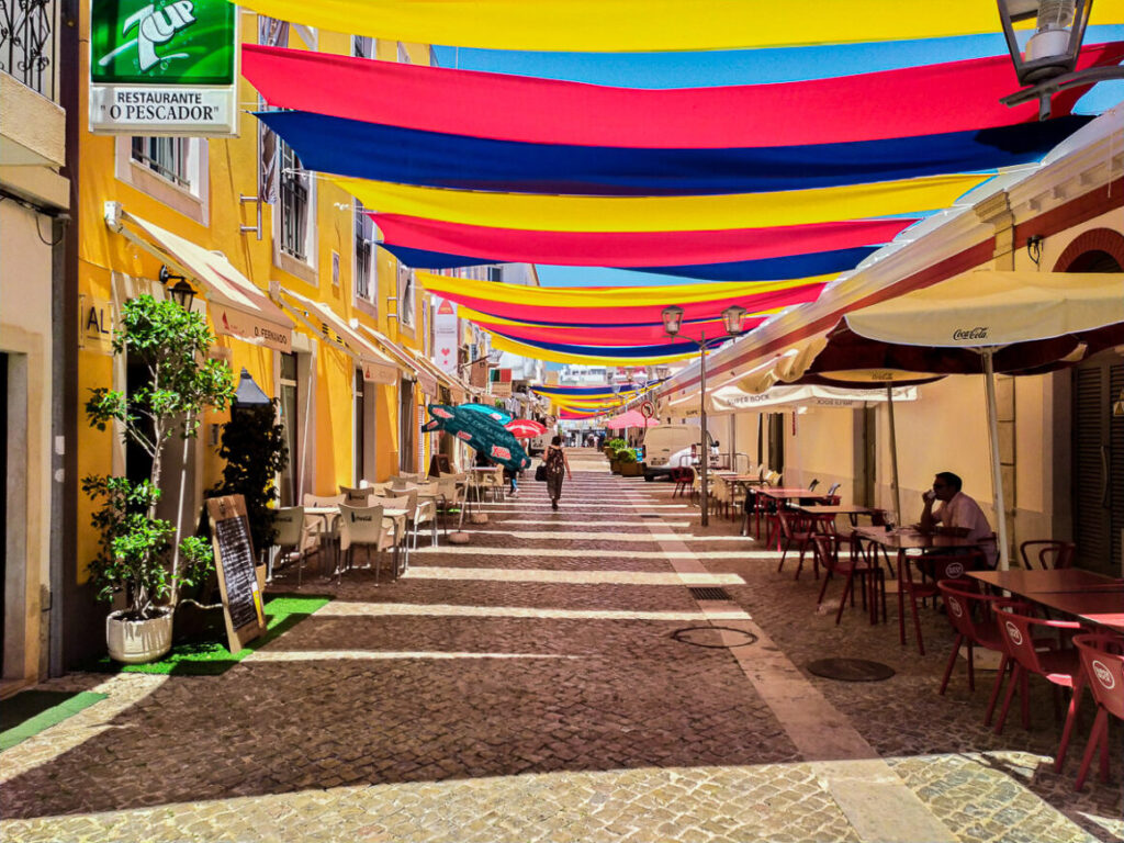 Colorful Alley in Loulé