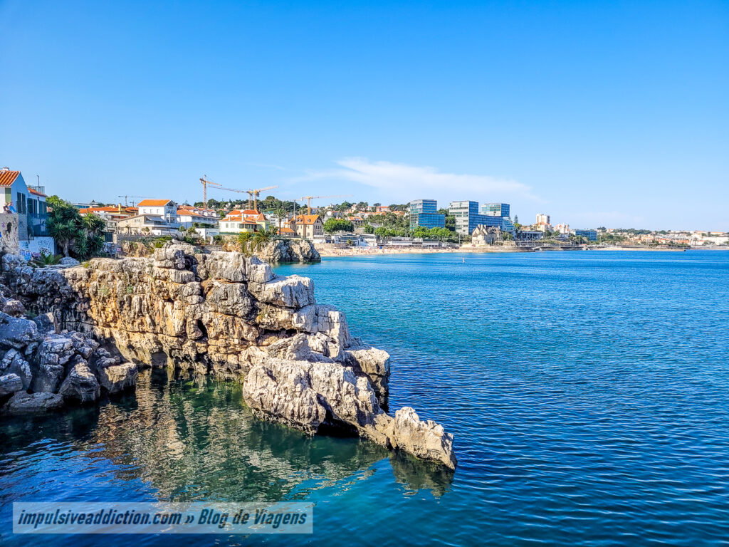 Viewpoint of Seixas Palace in Cascais