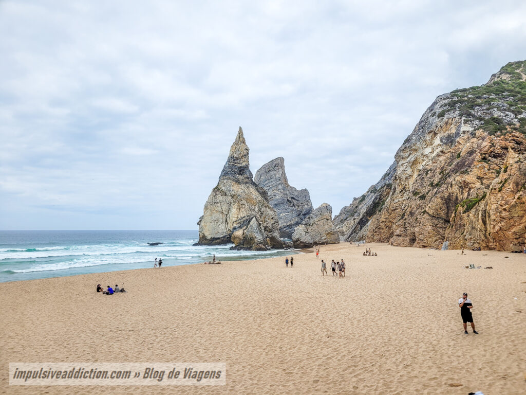 Ursa Beach near Roca Cape in Sintra, Lisbon