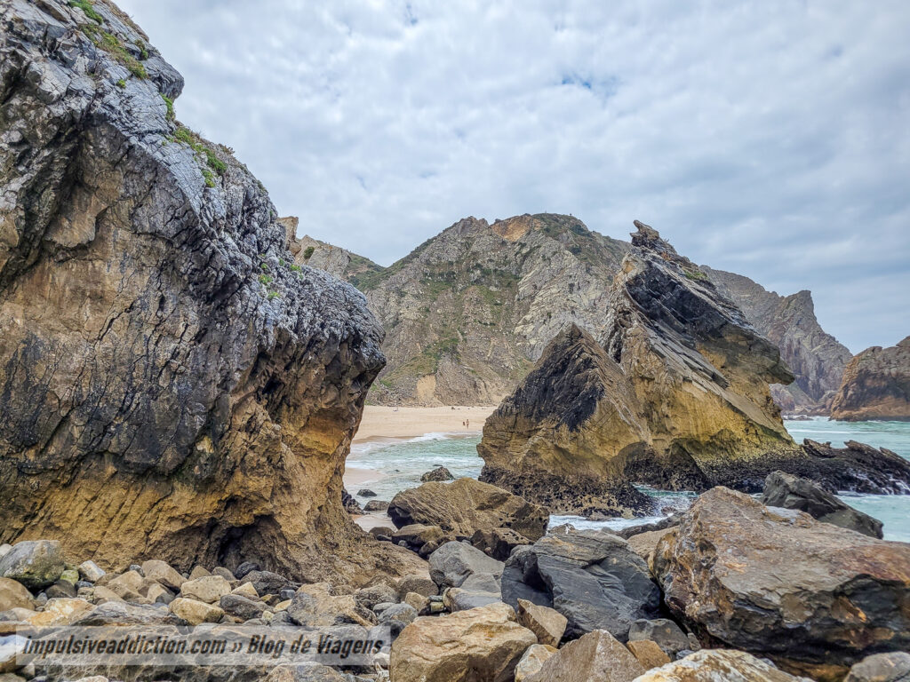 Ursa Beach rock formations