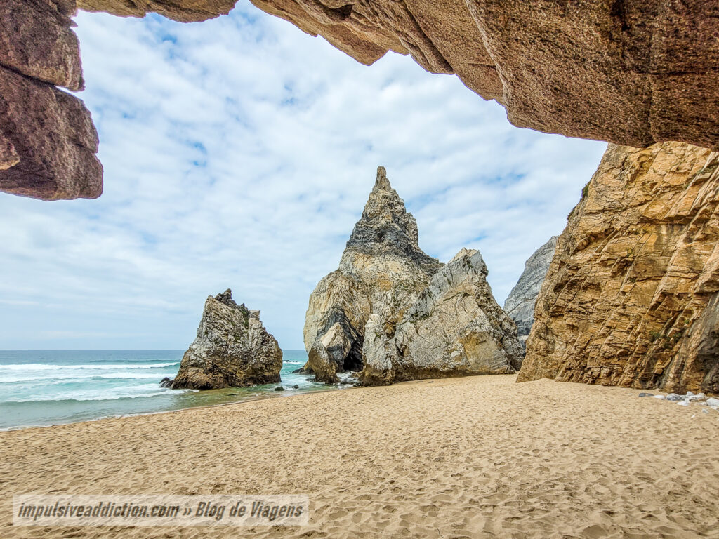 Praia da Ursa junto do Cabo da Roca, em Sintra