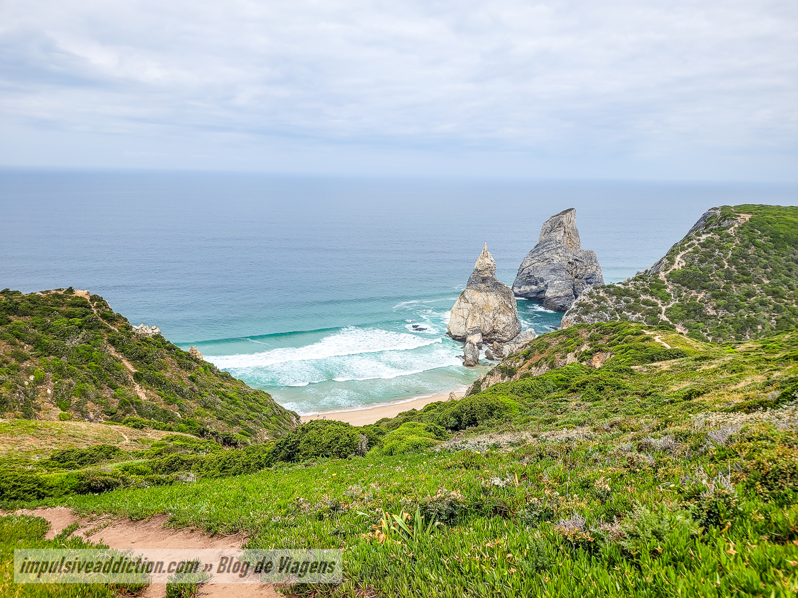 Ursa Beach Viewpoint at the top of the cliffs