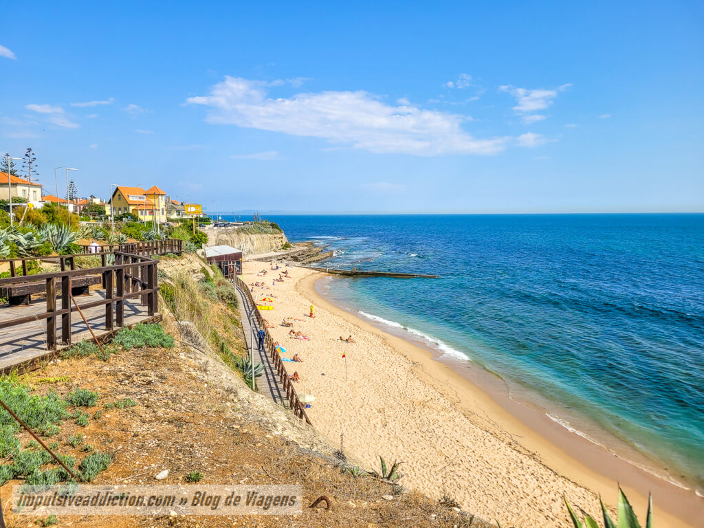 Avencas Beach in Cascais