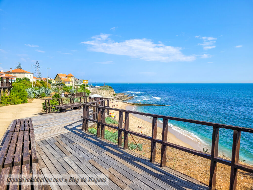Avencas Beach in Cascais