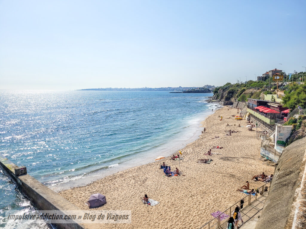 Avencas Beach in Cascais