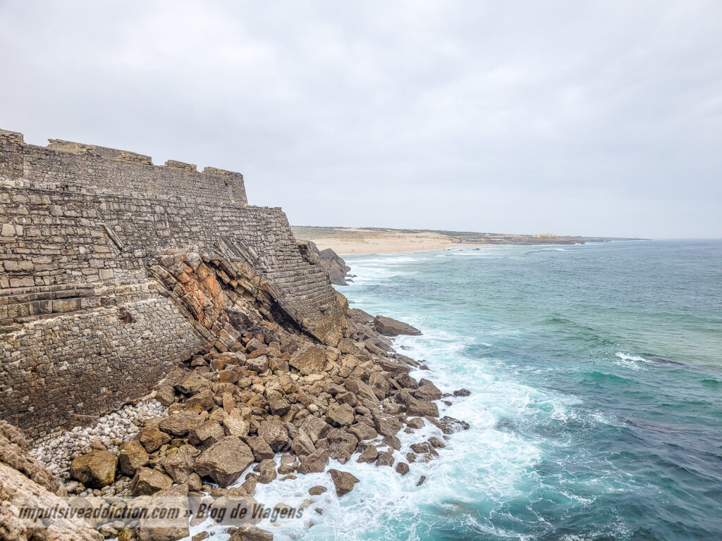 Miradouro da Praia do Guincho a partir do Forte das Velas