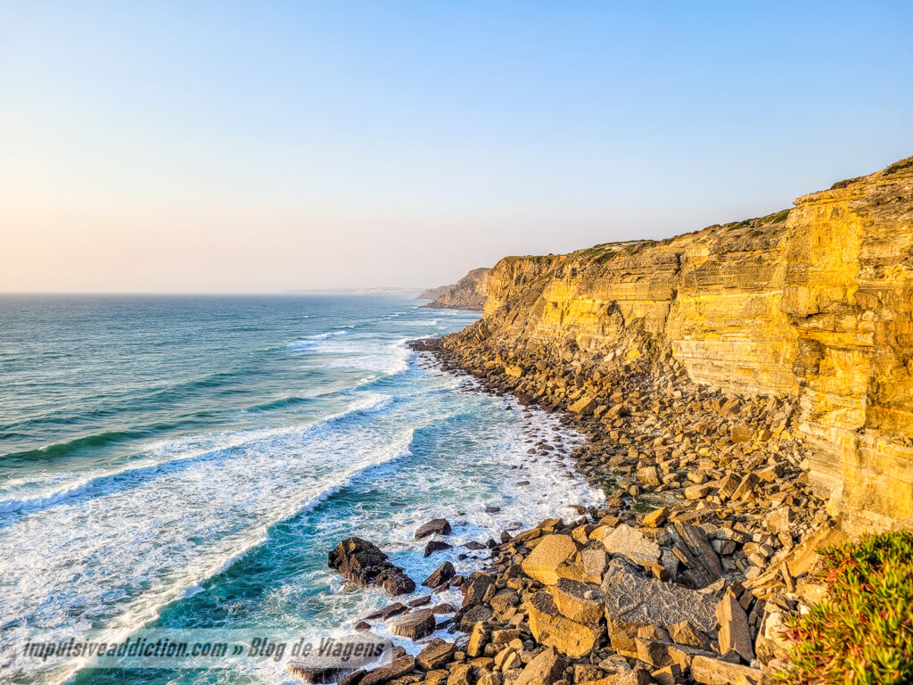 Viewpoint to the north of Magoito Beach
