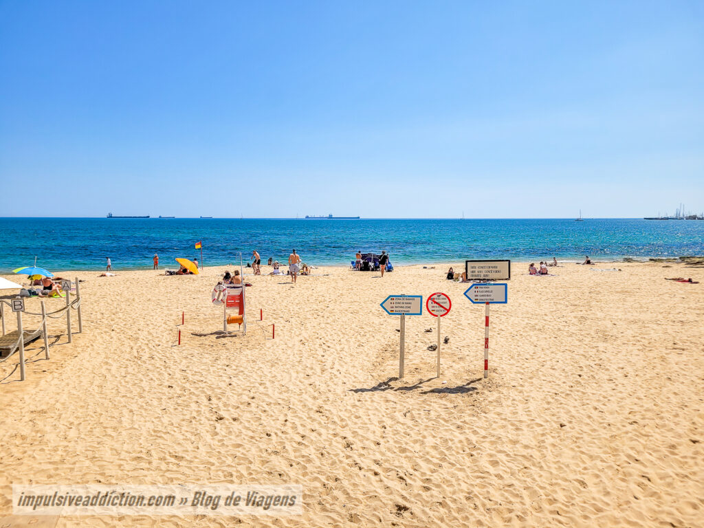 Tamariz Beach in Estoril / Cascais