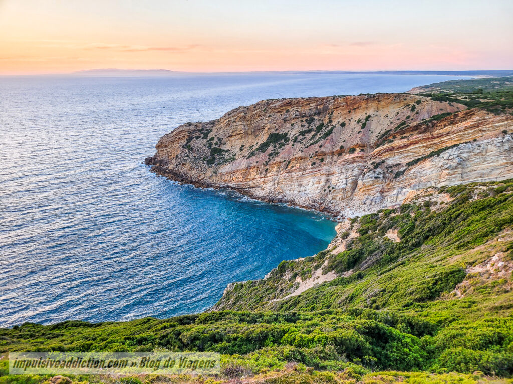 Lagosteiros Beach in Sesimbra